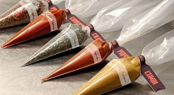 spices and herbs packaging